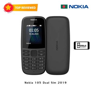 Nokia 105 Dual Sim (2019) Button Mobile